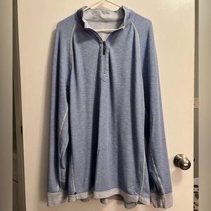 Mens Tommy Bahama quarter-zip pullover